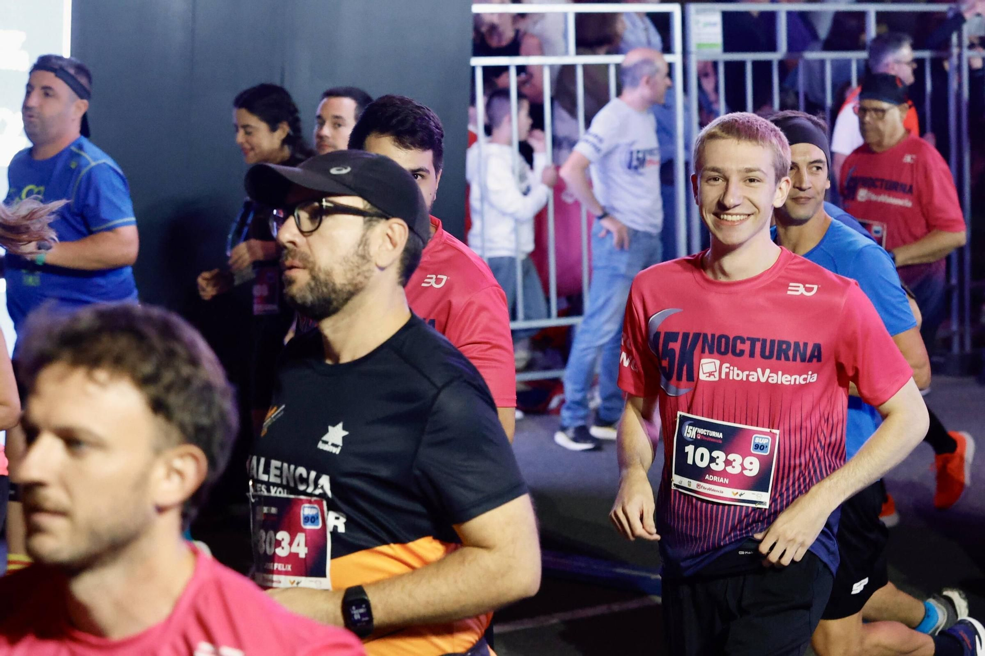 15K Nocturna Valencia: Búscate en las fotos de la carrera