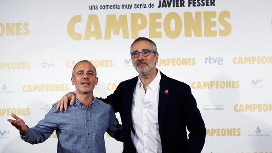 Javier Gutiérrez y Javier Fesser