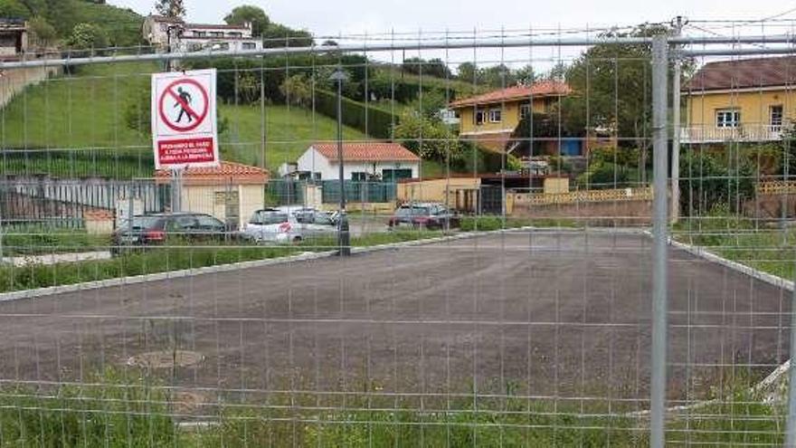 El espacio donde se ubicará el nuevo parque del Carbayo.