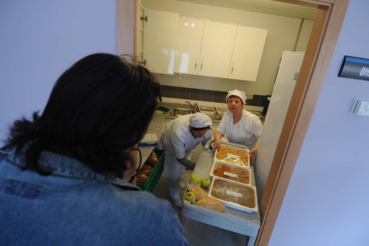 El comedor social de Langreo en una imagen de archivo