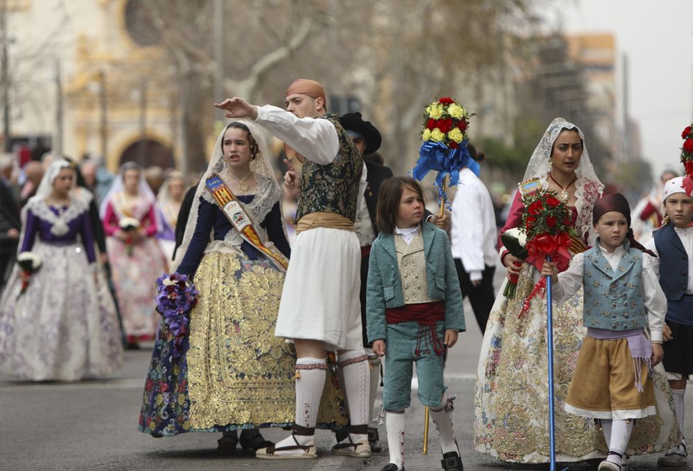 Los momentos más destacados de la Ofrenda en el Port de Sagunt