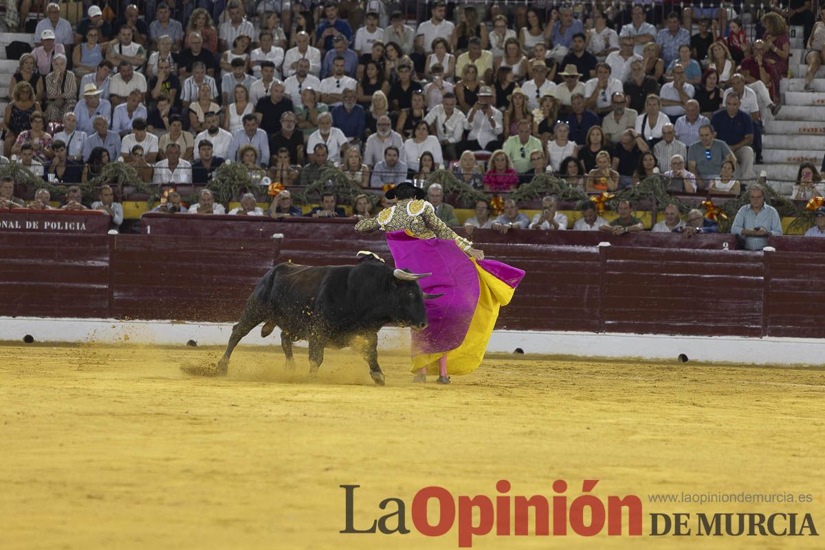 Tercer festejo de la Feria Taurina de Murcia (Talavante, Paco Ureña y Roca Rey), en imágenes