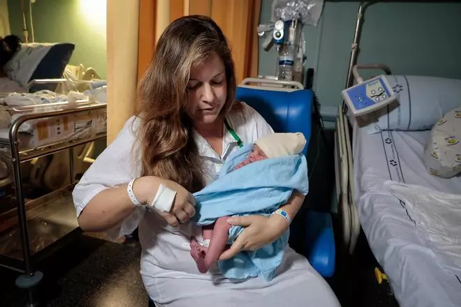 Día de la madre en el Hospital de La Candelaria