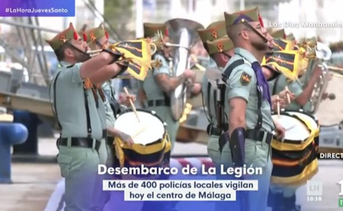 La Legió i la Setmana Santa