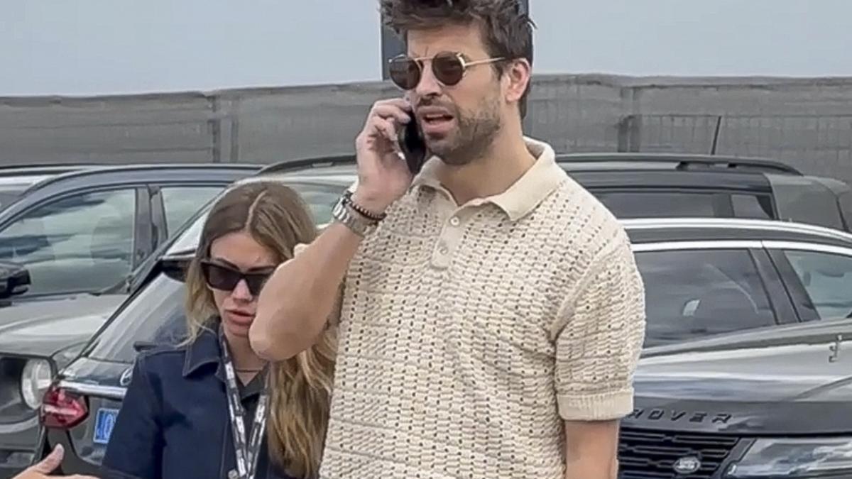 Gerard Piqué y Clara Chía pasaron juntos el apagón