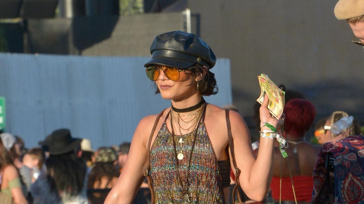 Vanessa Hudgens en el festival Coachella