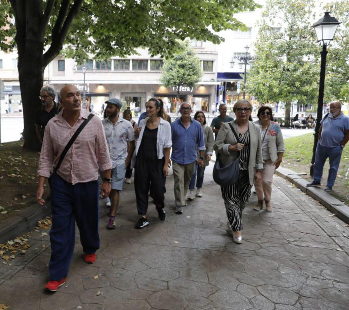 Oviedo presume del parque de los mil árboles