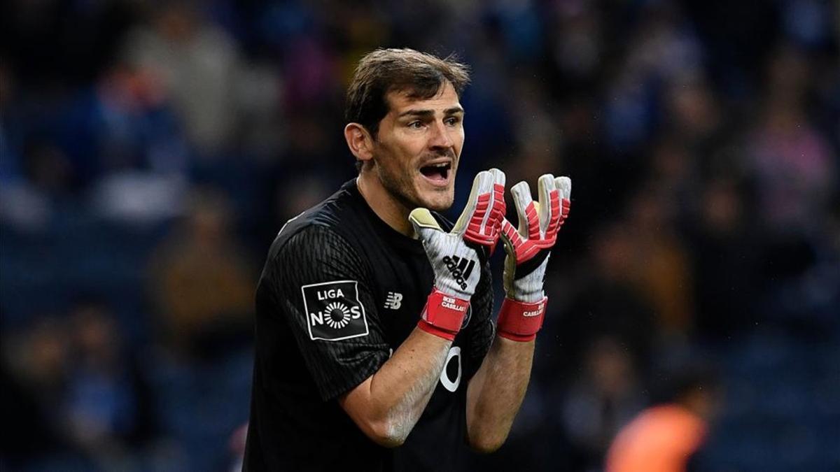 Iker Casillas tuvo una buena actuación en su regreso a la titularidad en la portería del Oporto