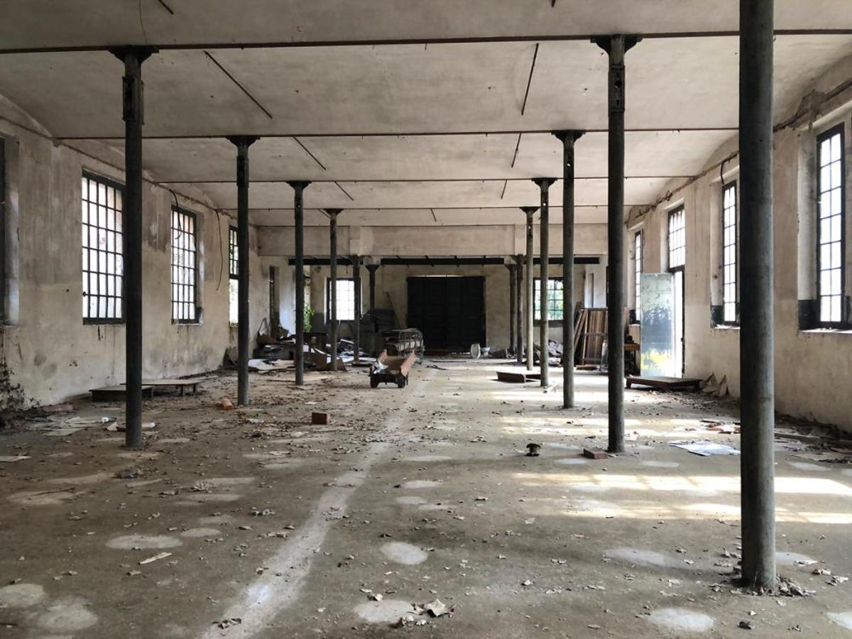 Imatge interior de l'antiga fàbrica