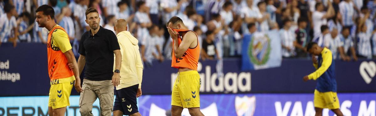 Las lágrimas de Jesé Rodríguez, el pasado miércoles, en La Rosaleda.