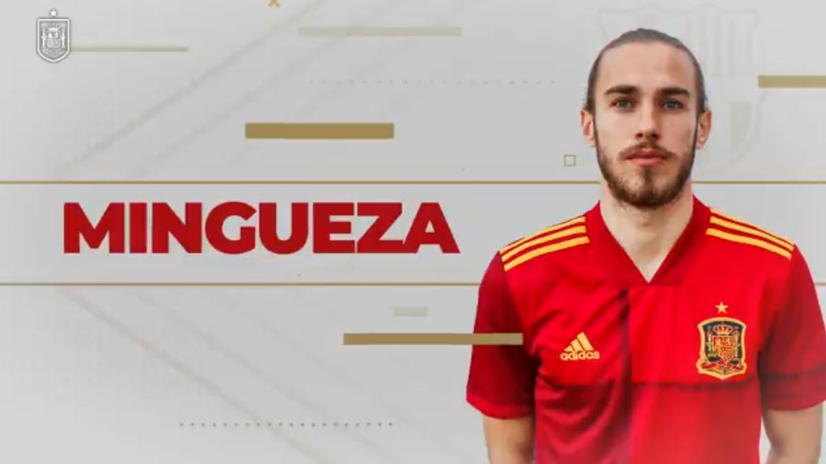 Mingueza, convocato con la sub-21 para la fase final del Europeo: esta es la lista completa de Luis de la Fuente