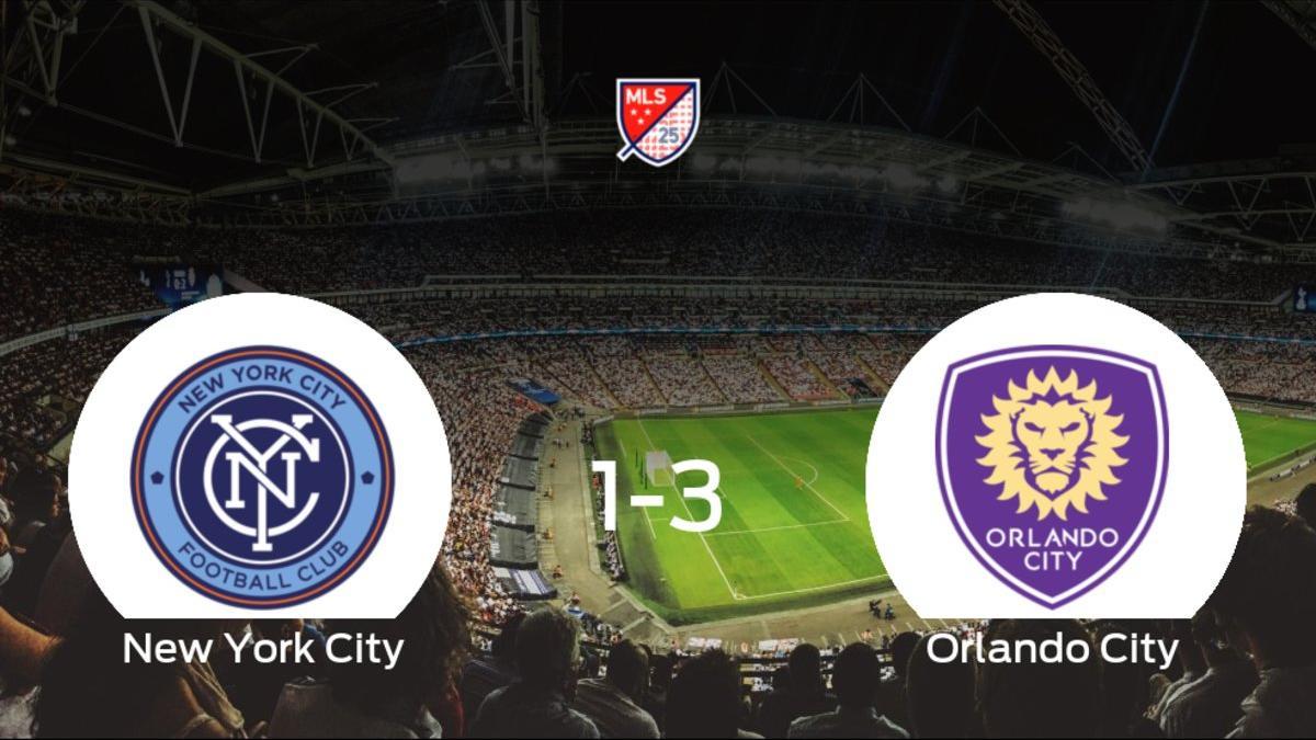 El Orlando City se lleva los tres puntos ante el New York City (1-3)