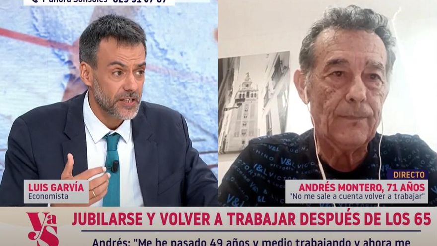 “Antes se vivía hasta los 65, ahora hasta los 83”: Luis Garvía pone en duda el futuro de las pensiones.