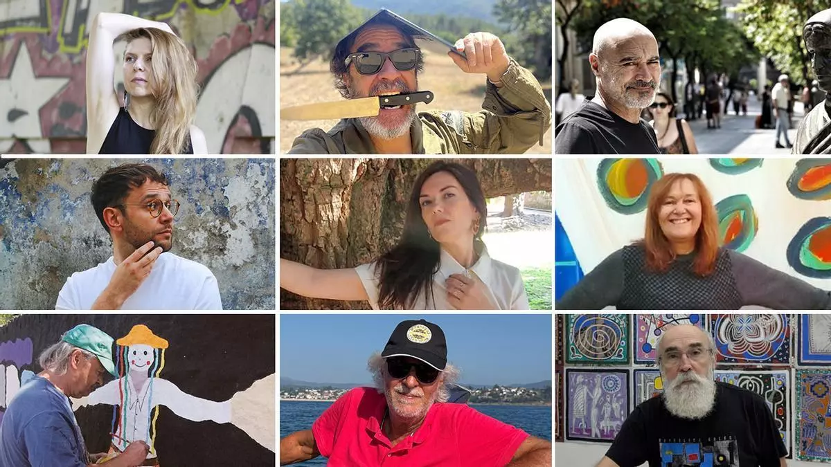 Desconexión o inspiración: así pasan el verano los artistas gallegos