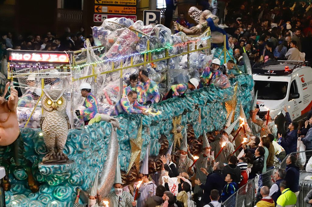 El desfile del Entierro de la Sardina y la quema, en imágenes