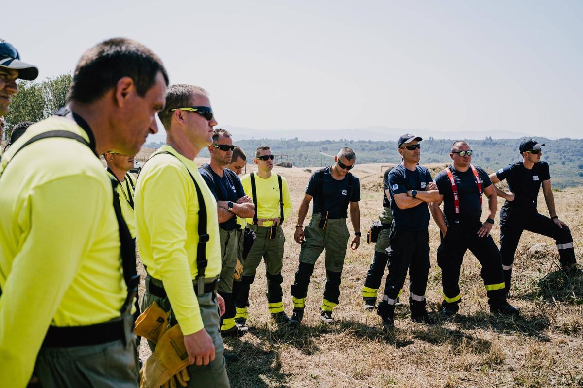 Toén enseña a Europa a combatir el fuego extremo