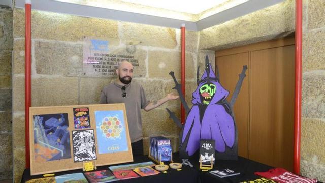Carlos Rodas en la presentación de Lich de ayer.