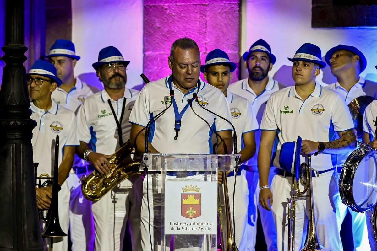 Pregón de las bandas de Guayedra y Agaete en la Fiestas de Las Nieves 2026