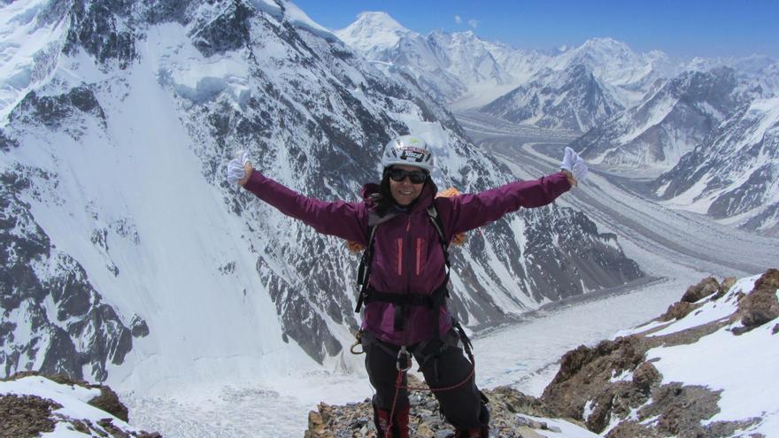 El K2, último baile de la alpinista asturiana Rosa Fernández