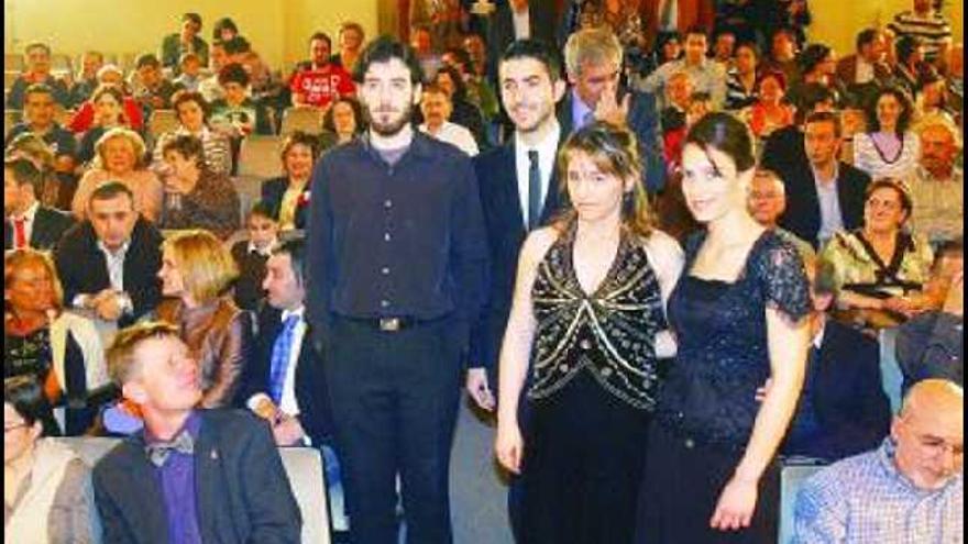 Premios «Ángel Muñiz Toca» y «Alimerka» para cuatro alumnos del Conservatorio de Oviedo