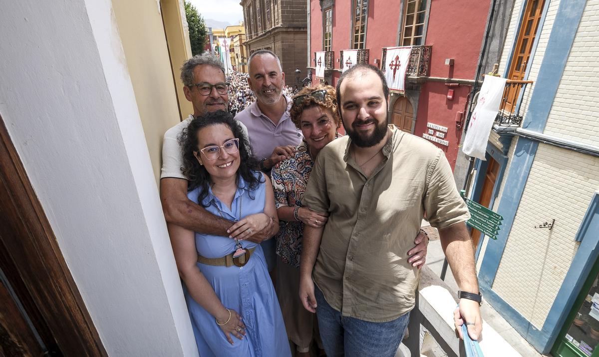 La familia Martín Mendoza.
