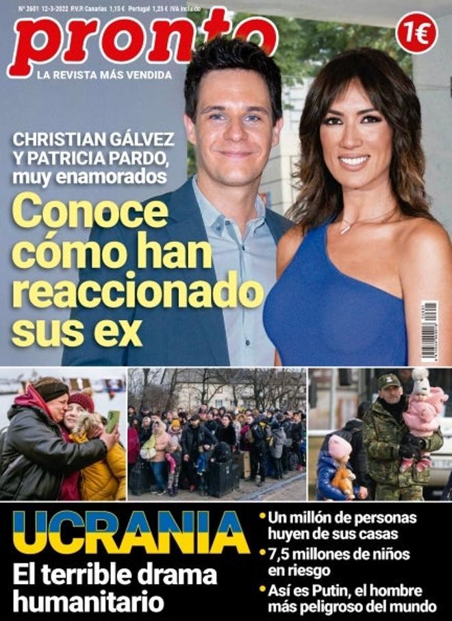 Portada de la revista Pronto del 7 de marzo de 2022