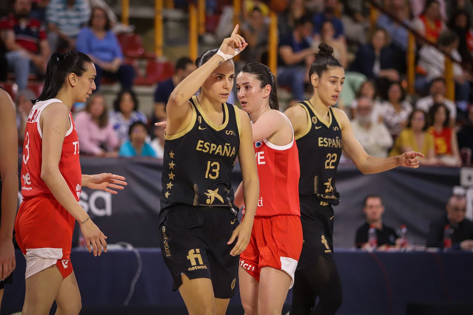 La selección española de baloncesto ante Turquía, en imágenes