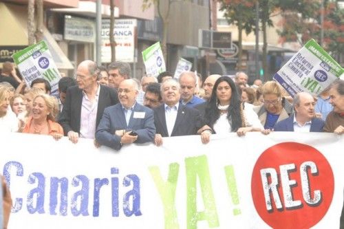 MANIFESTACION REFORMA ELECTORAL CANARIA