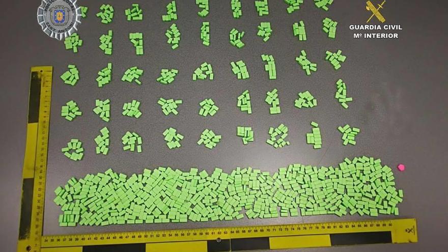 Detenido un narcotraficante británico en Eivissa con un millar de pastillas de éxtasis