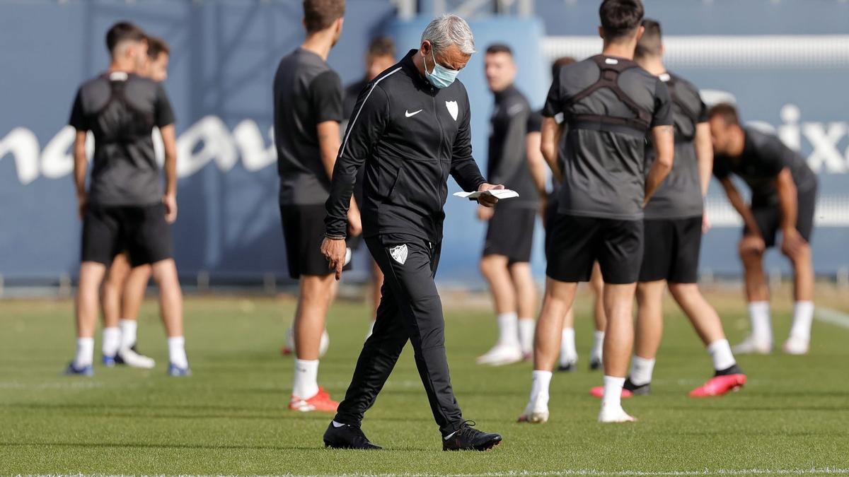 Pellicer, durante un entrenamiento