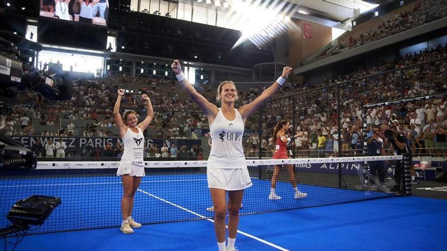 Paula Josemaría y Ari Sánchez ganan el Roland Garros del pádel