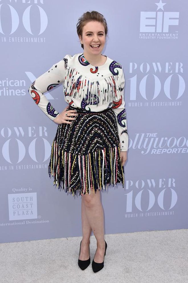 Gala Power 100 Women in Entertaiment, Lena Dunham