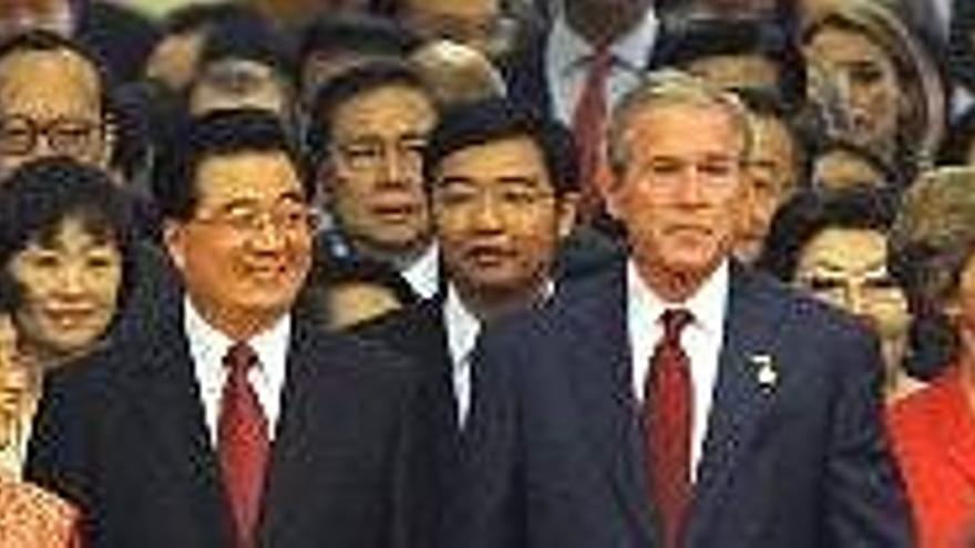 Bush reclama desde Pekín libertad de expresión y religiónJuegos Olímpicos 2008