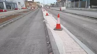Las obras para aliviar el tráfico de la N-332 a su paso por Sueca inician su última fase