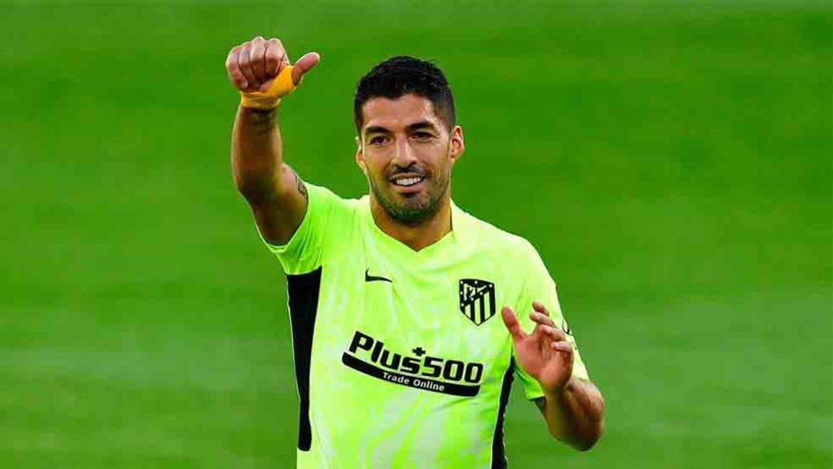 Luis Suárez soluciona el problema del gol en el Atlético