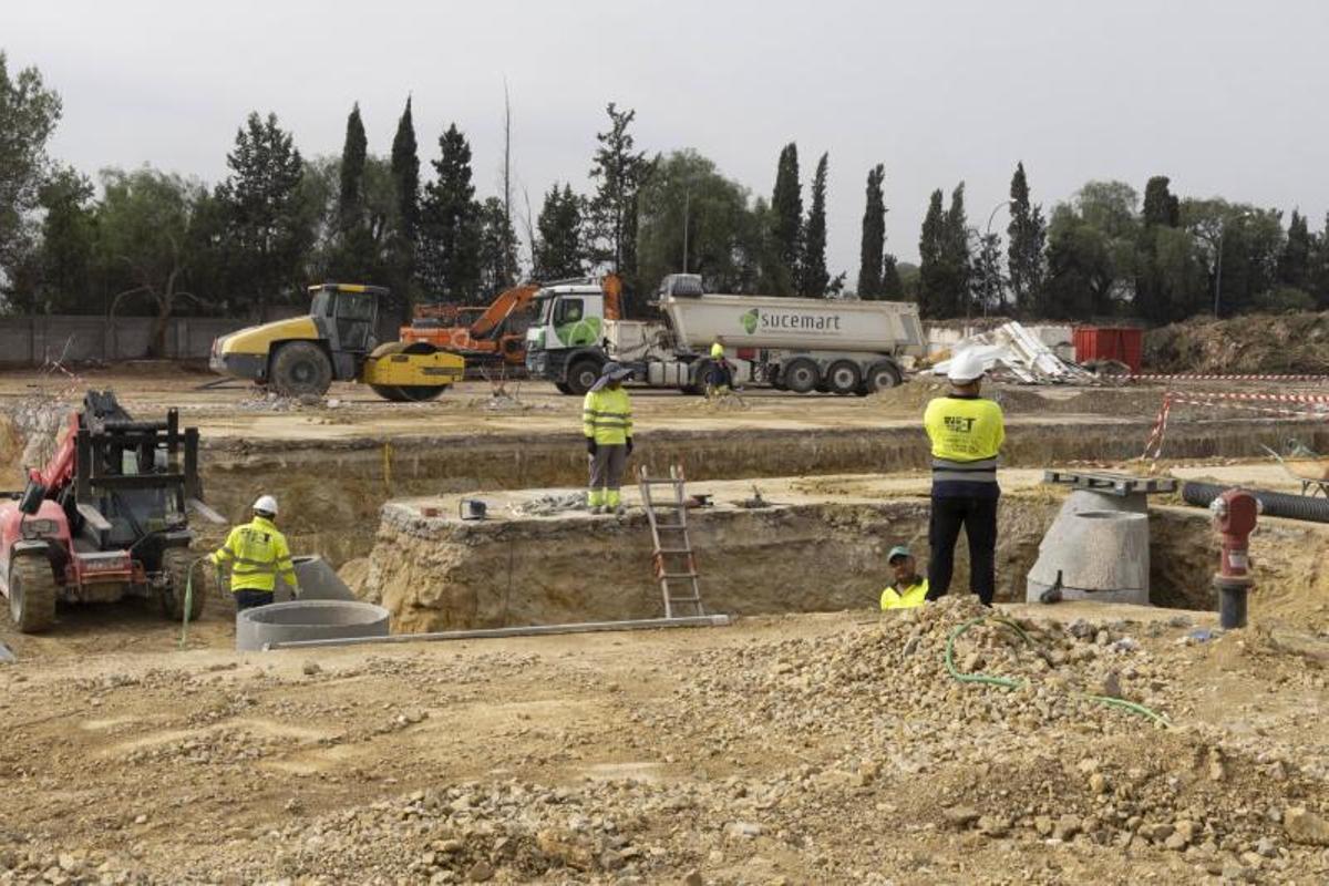 Obres d'ampliació de la planta que gestiona el Consorci de Residus Ribera-Valldigna.