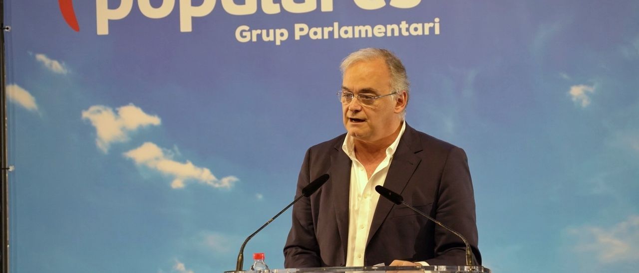 El vicepresidente del Grupo Popular europeo,  Esteban González Pons.