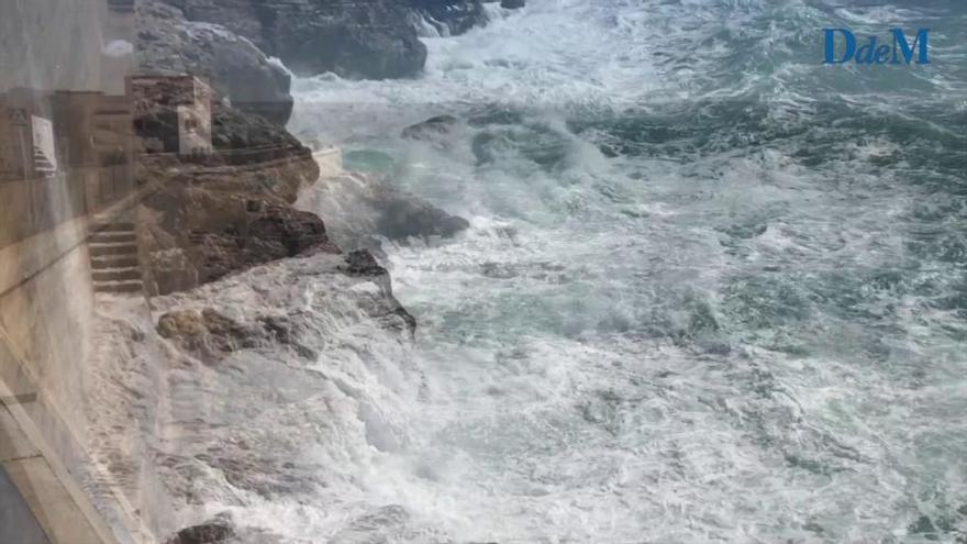 La borrasca Félix llega a Mallorca con rachas de 100 kilómetros y fuerte temporal