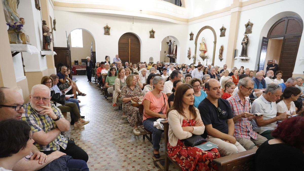 El concierto de profesores de la iglesia de San Pedro en una imagen de archivo.