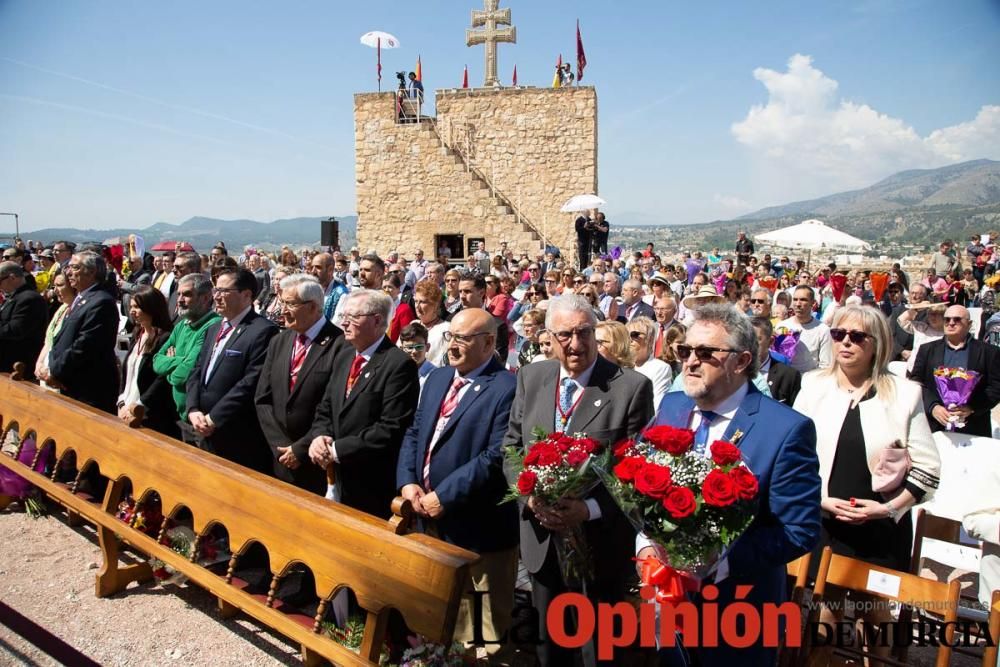 Ofrenda de flores en Caravaca