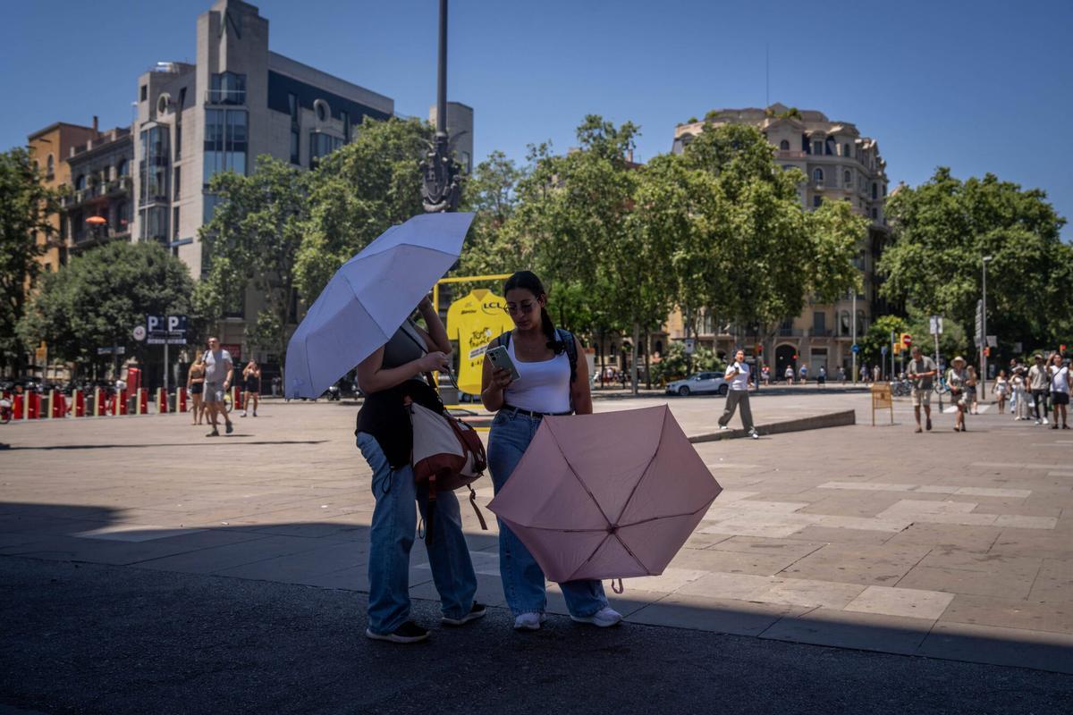 La segona onada de calor de l’estiu arriba demà a Catalunya