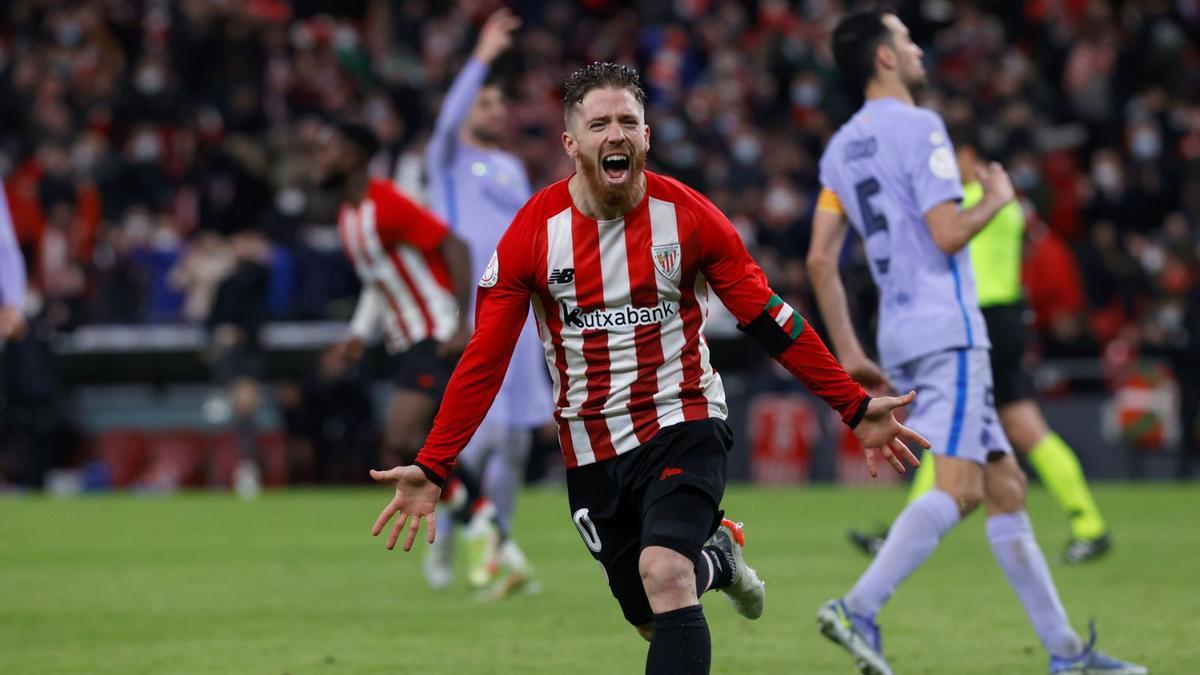 Iker Muniain va marcar el definitiu 3-2 des del punt de penal