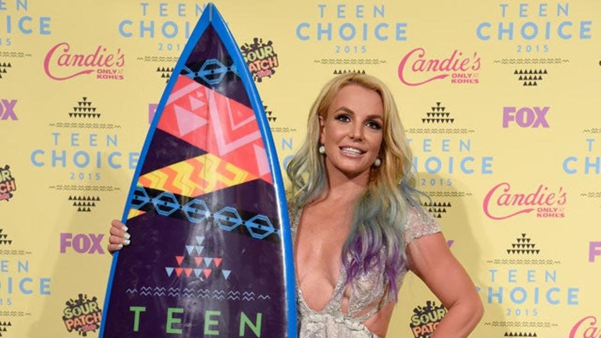 Britney Spears, objetivo de todas las miradas en los Teen Choice Awards