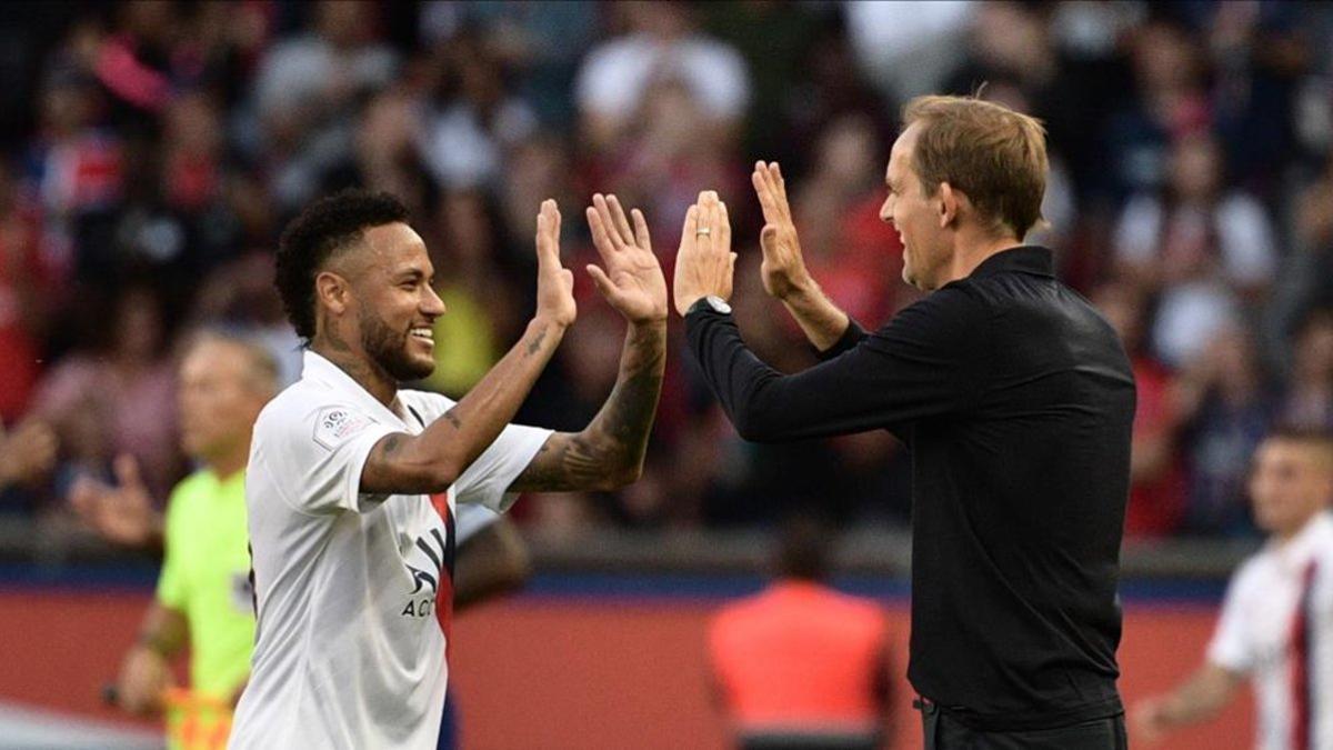 Tuchel habla de su relación con Neymar