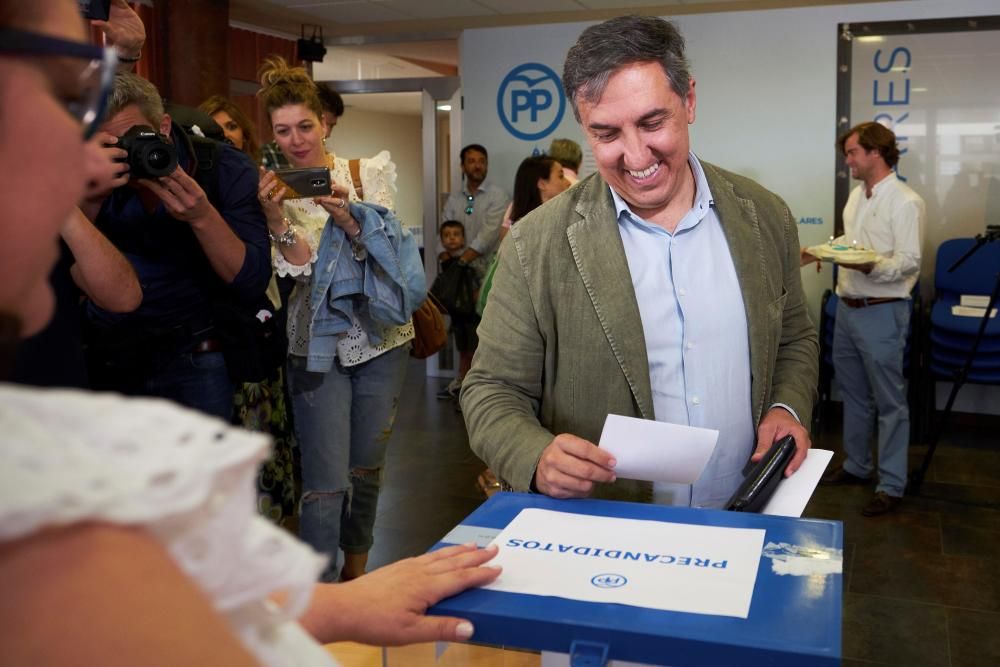 El candidato a la presidencia José Ramón García Hernández.