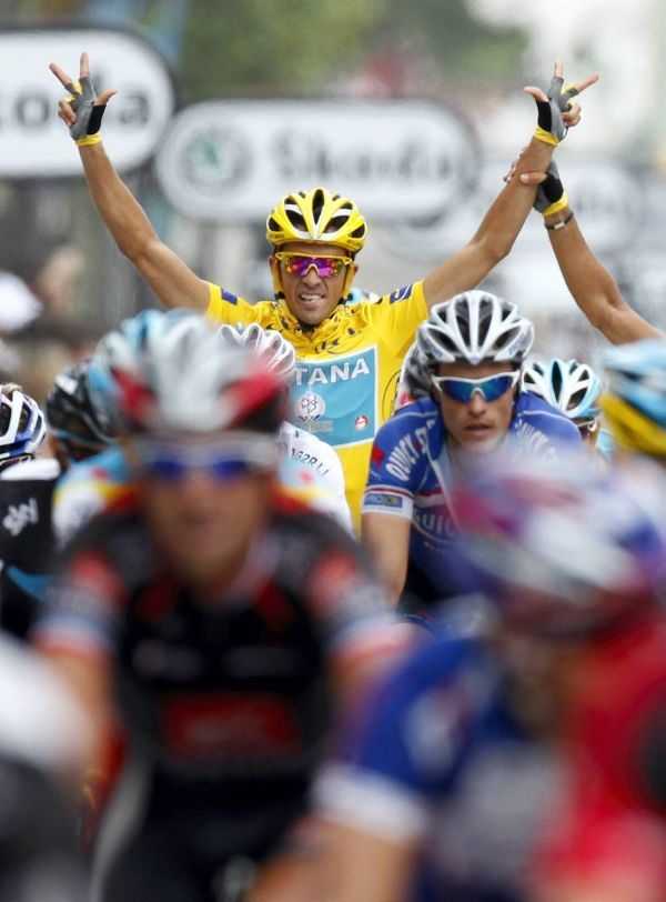 Contador, campeón del Tour de Francia