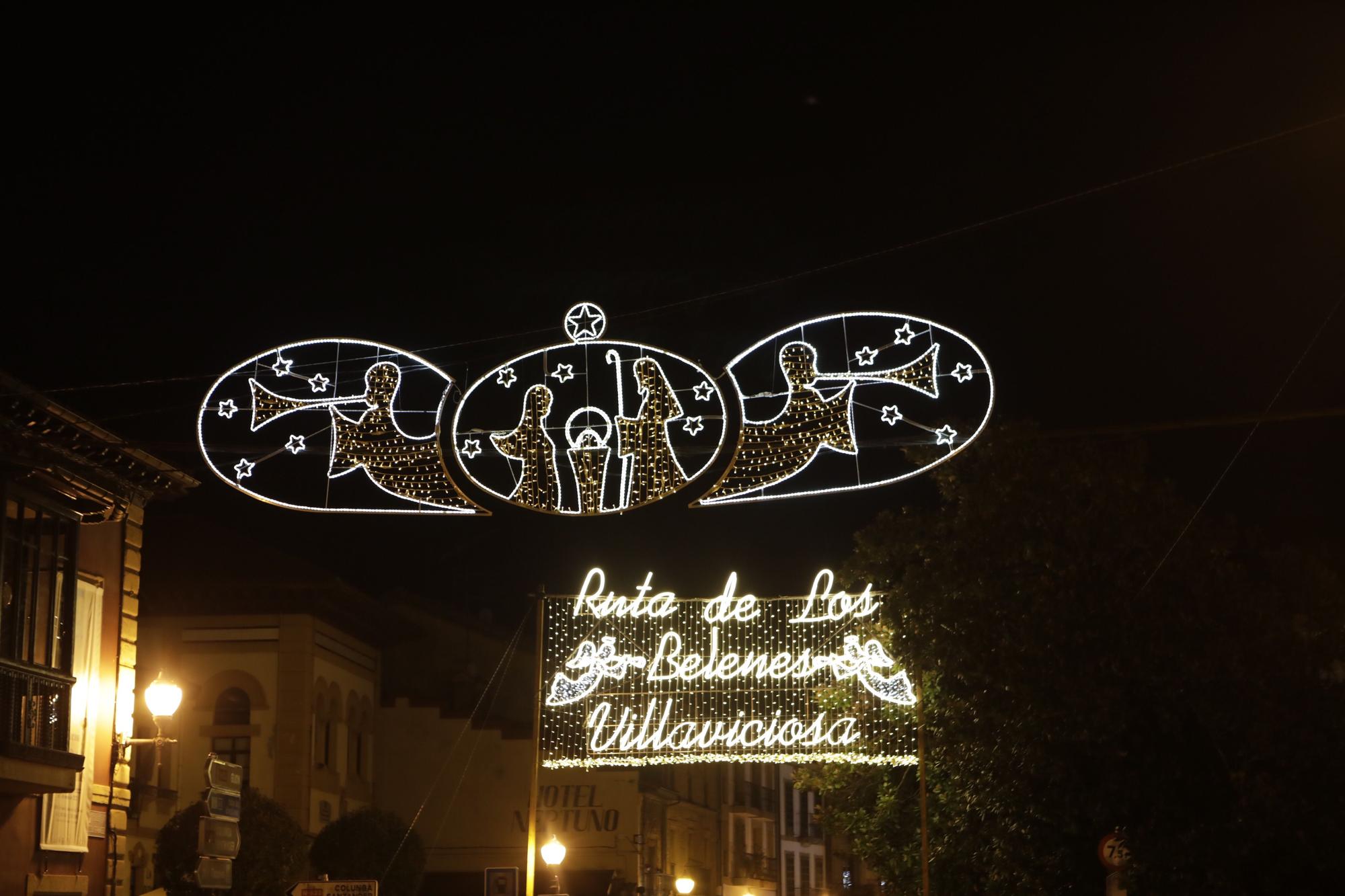 Encendido de luces en Villaviciosa