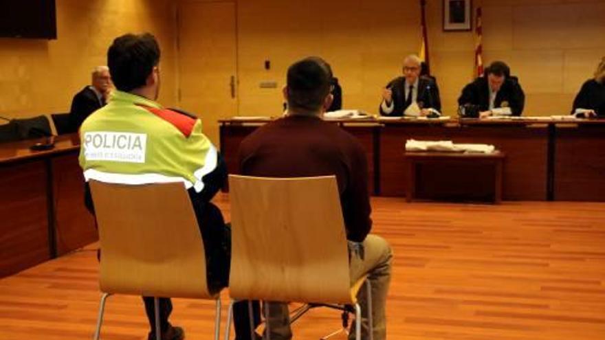 Imatge del judici a Girona del desembre de 2017.