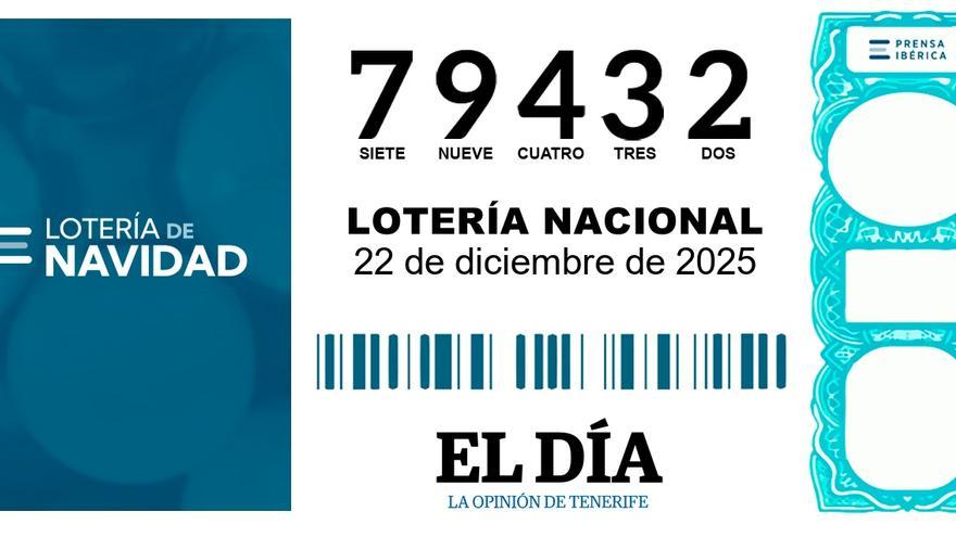 El primer premio de la Lotería es el 79432 y cae solo en dos puntos de España