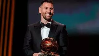 Leo Messi gana su octavo Balón de Oro